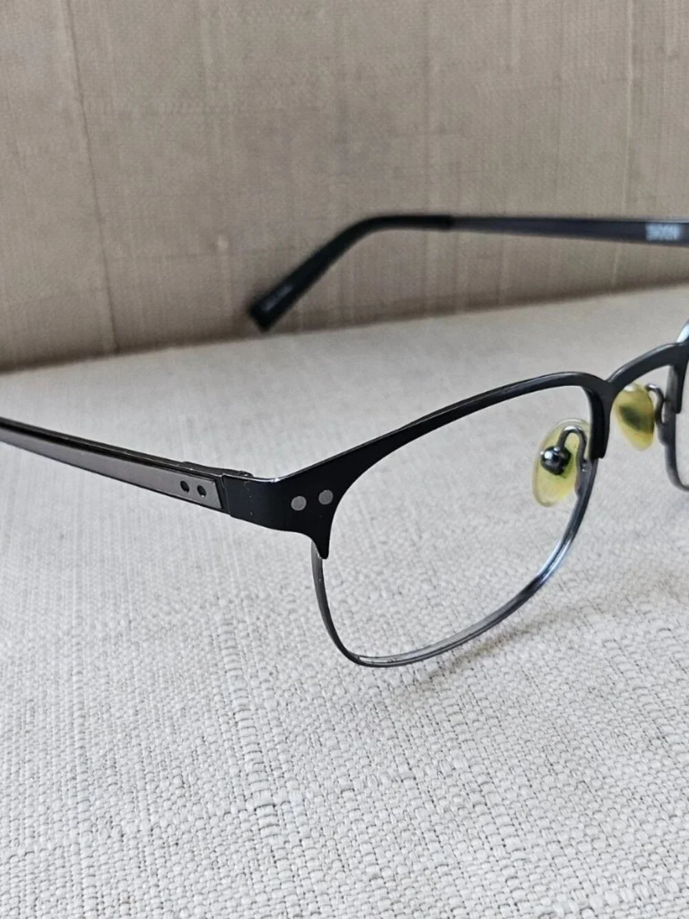 Blue Moon Women Eyeglasses Frame Black/Gunmetal Tone Eyewear BM6001 Glasses